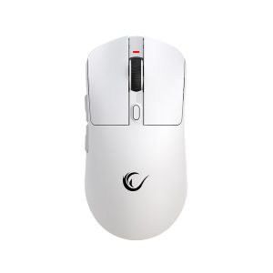 Miš gaming RAMPAGE Aeris Wireless RGB Charging Stand White 24000 DPI 3311 Sensor Rechargeable 80 Million Huano Switch