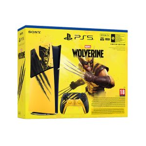 Alternative view of PlayStation 5 Digital Edition E chassis Marvel’s