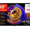 TCL 98"C7L 4K SQD-Mini LED;UHD 144Hz/288Hz FHD Google TV;B&O