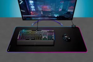 Alternative view of CORSAIR MM700 RGB ExtendedPodloga za mis RGBExtended XL930mm x 400mm x 4mm